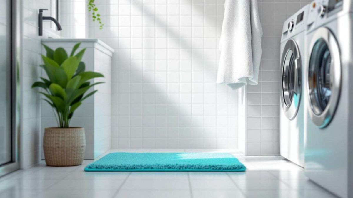Pochi lo sanno, ma i tappeti del bagno non vanno mai lavati in lavatrice con il resto della biancheria